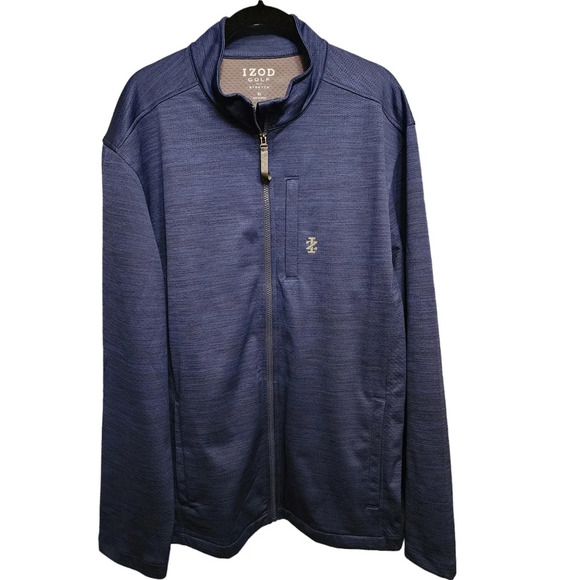 Izod Blue Golf Men's Zip Down Jacket Size XL - Picture 4 of 13